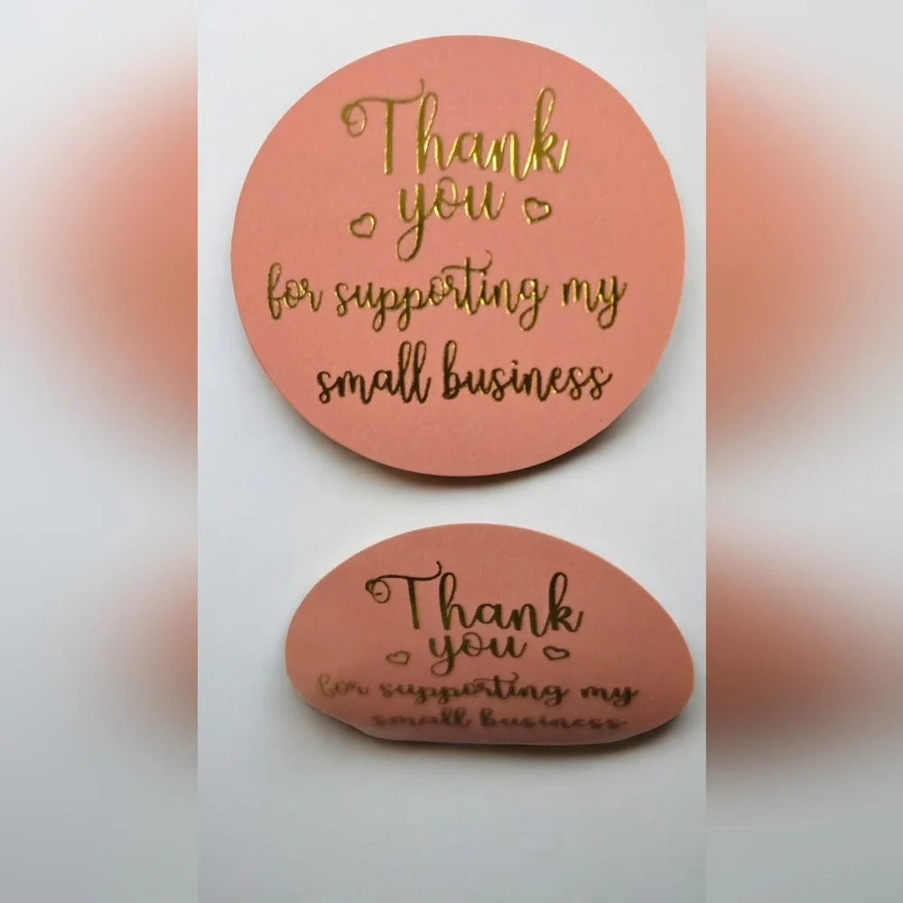 Thank You Cards and Stickers Bundle